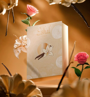 Eshal 100ml Eau de Parfum sugar rose Jasmine vanilla caramel musk perfume