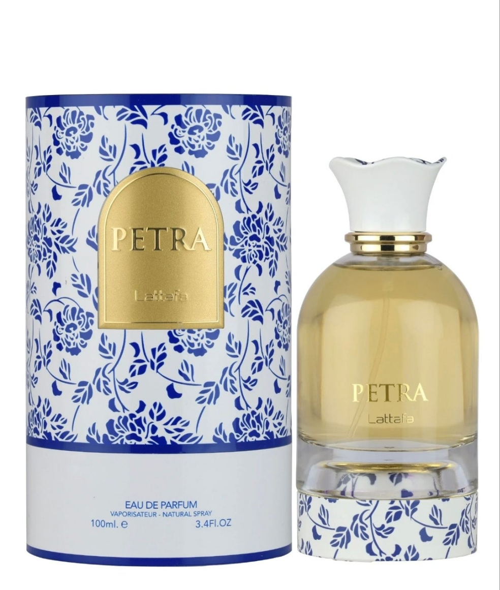 Lattafa Petra 100ml Eau de Parfum rum plum coconut tuberose vanilla praline musk