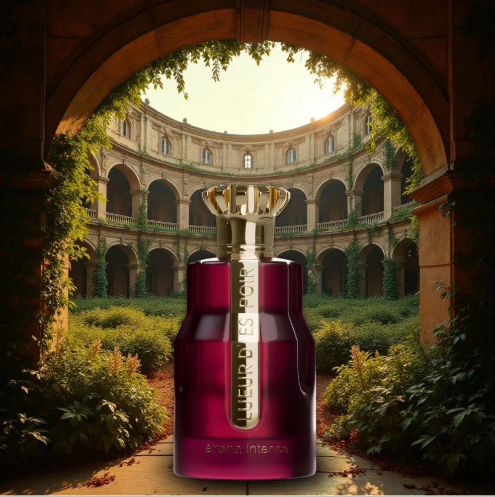 LUEUR D’ESPOIR Arena Intense 100ml Eau de Parfum Bergamot saffron pepper Pear elemi rose amber musk sandlewood vanilla patchouli