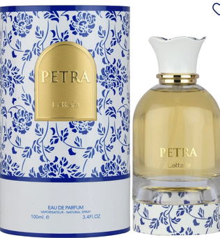 Lattafa Petra 100ml Eau de Parfum rum plum coconut tuberose vanilla praline musk