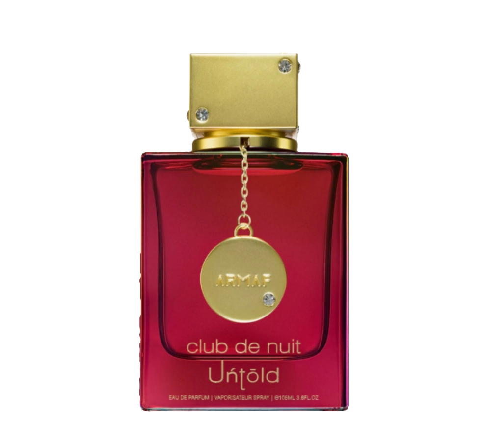 Club de Nuit Untold 105ml Eau de Parfum Saffron Jasmine Ambergris amberwood fir Resin cedar unisex perfume