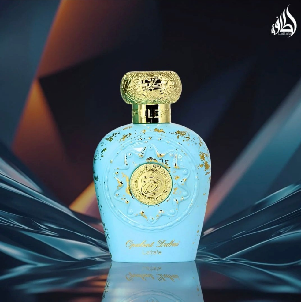 Opulent Dubai 100ml Eau de Parfum fruity citrus ginger mango jasmine violet cedarwood ambergris oakmoss benzoin