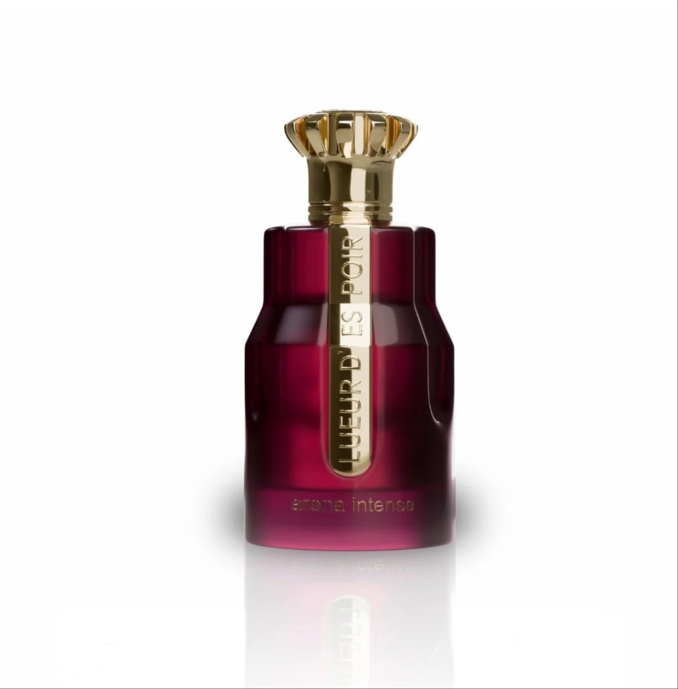LUEUR D’ESPOIR Arena Intense 100ml Eau de Parfum Bergamot saffron pepper Pear elemi rose amber musk sandlewood vanilla patchouli