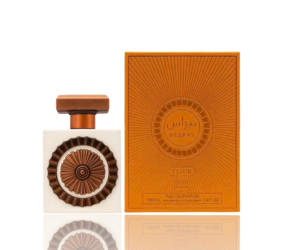 Nebras Elixir 100ml Eau de Parfum gourmand candy milk creme heliotrope sugarcane musk ambroxan vanilla perfume