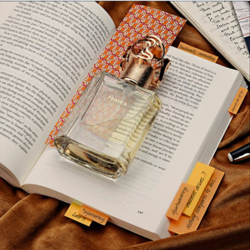 Hawa 50ml Extrait de Parfum White floral orange blossom jasmine rose citrus bergamot plum amber vanilla cardamom cashmere perfume fragrance