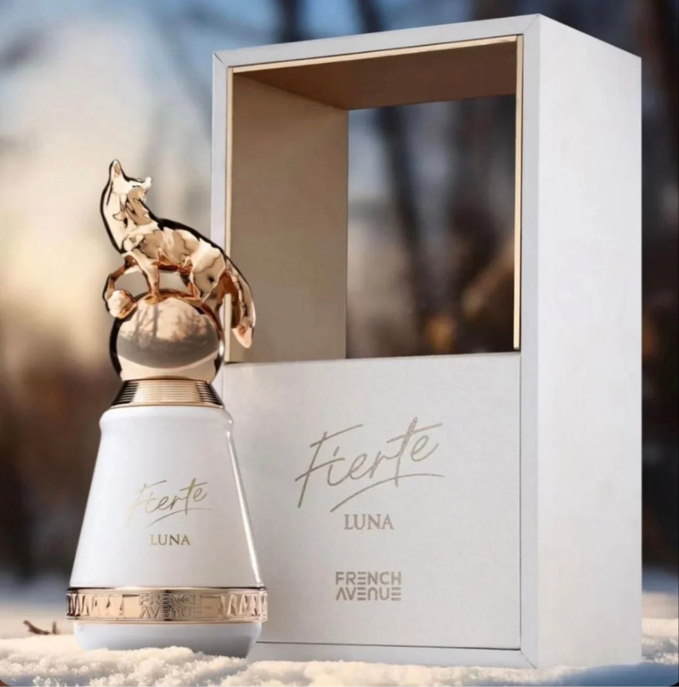 Fiertè Luna 80ml Eau de Parfum Lavender Bergamot Honey Cinnamon Jasmine Tobac leaf vanilla tonka