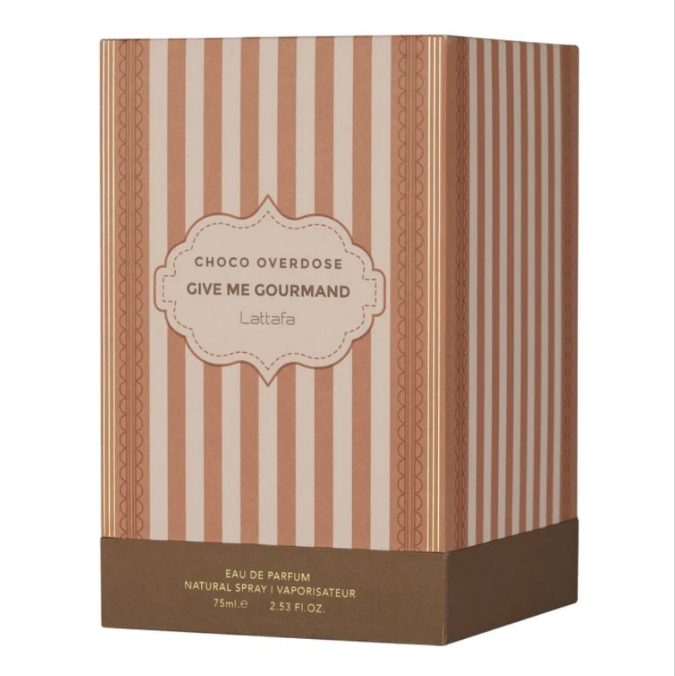 Choco Overdose by Lattafa 75ml Eau de Parfum Give me Gourmand Collection