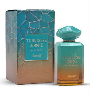 Turquoise Stone 100ml Eau de Parfum citrus pink pepper floral rose orange blossom amber musk vanilla