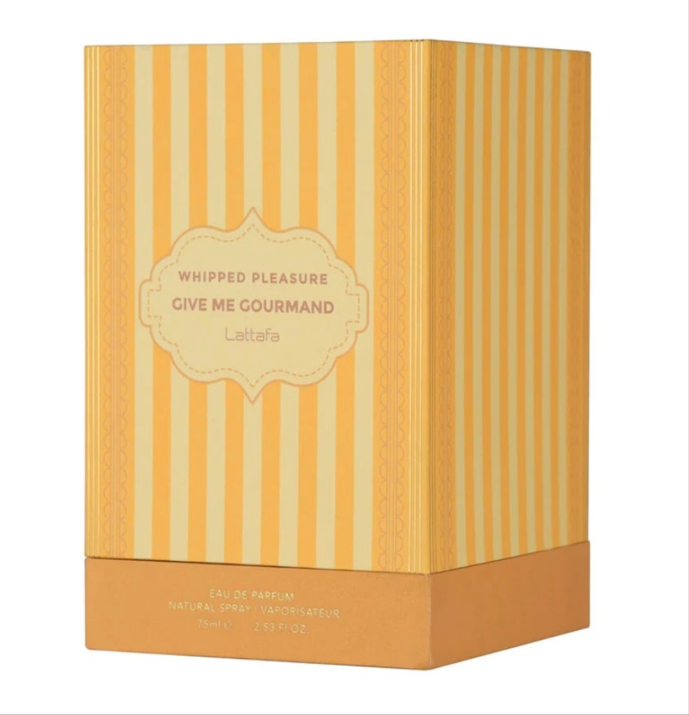 Whipped Pleasure by Lattafa 75ml Eau de Parfum Give me Gourmand Collection