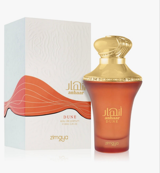 Anhaar Dune by Zimaya 100ml Eau de Parfum vanilla caramel coconut lemon Ambergris musk perfume fragrance
