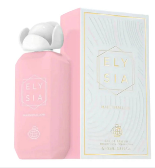 Elysia Marshmallow 100ml Eau de Parfum freesia lemon Nectarine Blossom apple marshmallow strawberry coconut orange blossom Whipped cream sugar vanilla musk raspberry ambroxan