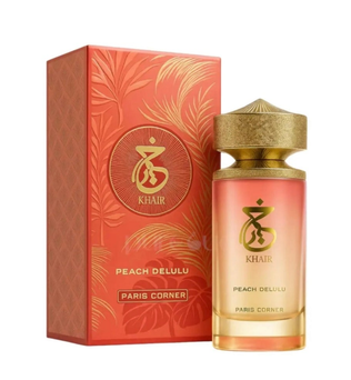 Khair Delulu 100ml Eau de Parfum Peach, Nectarine, Guava, Ginger, Cardamom, Rose Musk, Caramel, Dry wood