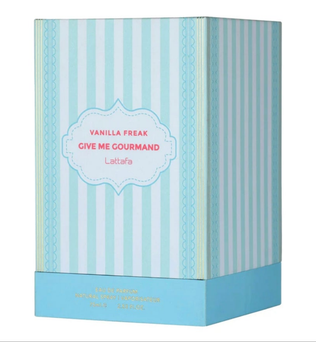 Vanilla Freak 75ml Eau de Parfum by Lattafa Give me Gourmand Collection.