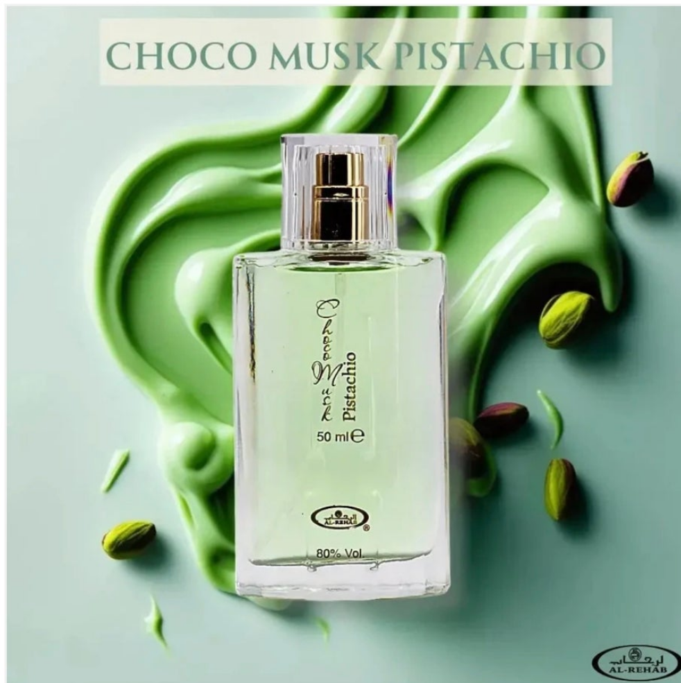Choco Musk Pistachio 50ml Eau de Parfum pistachio musk cacao vanilla perfume