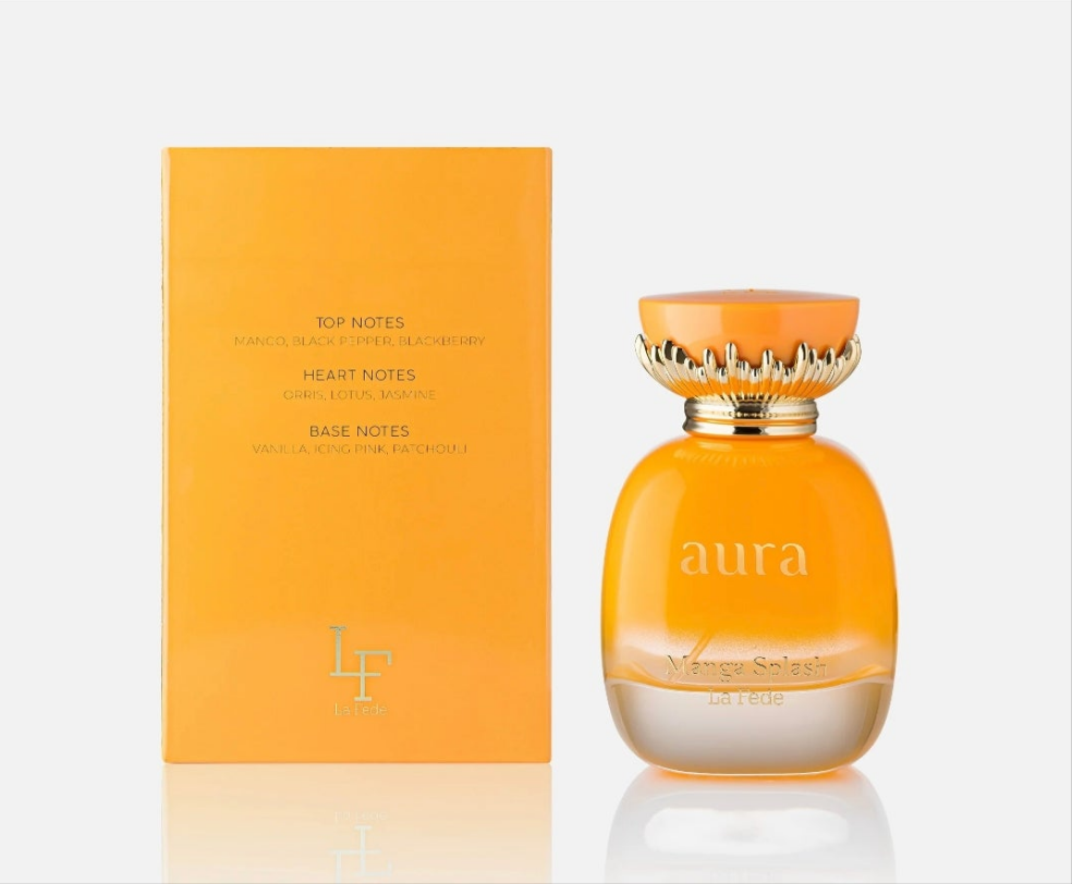 Manga Splash 100ml Eau de Parfum fruity Mango blackberry pepper orris lotus jasmine vanilla pink icing patchouli