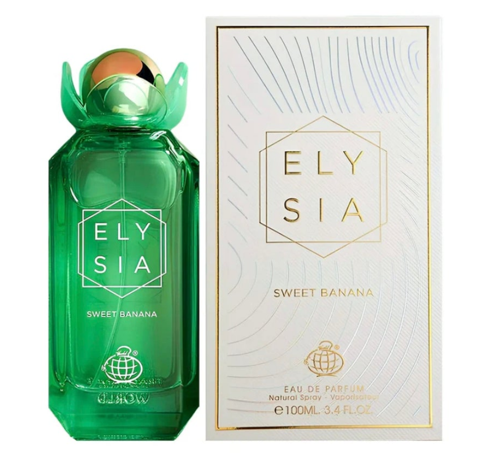 Elysia Sweet Banana 100ml Eau de Parfum Pear Banana Coconut Jasmine Vanilla Sandlewood
