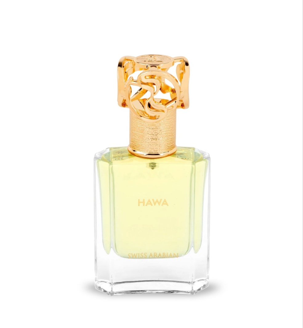 Hawa 50ml Extrait de Parfum White floral orange blossom jasmine rose citrus bergamot plum amber vanilla cardamom cashmere perfume fragrance