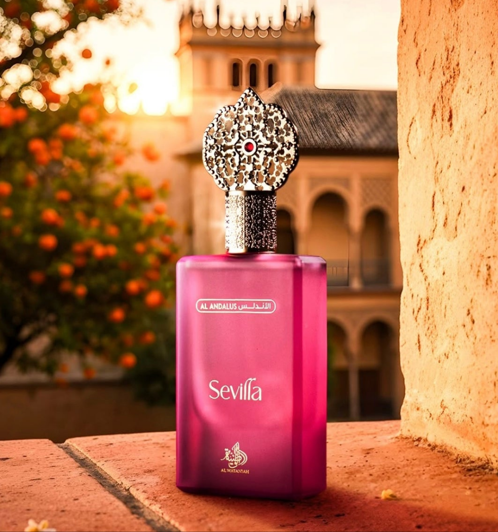 Sevilla 100ml Eau de Parfum fruity apple pineapple cherry anise sandlewood raspberry vanilla