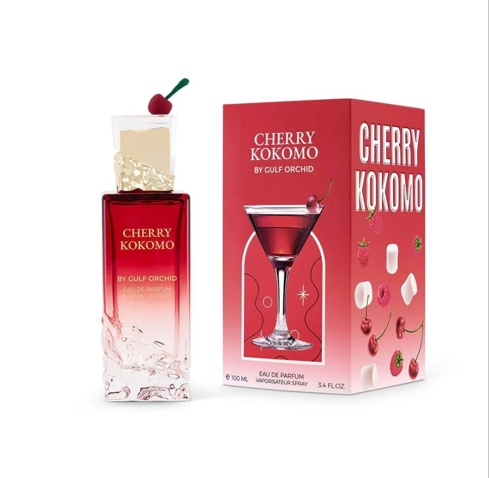 Cherry Kokomo 100ml Eau de Parfum cherry raspberry mandarin rose white flower marshmallow vanilla musk ambergris