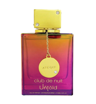 Club de Nuit Untold 105ml Eau de Parfum Saffron Jasmine Ambergris amberwood fir Resin cedar unisex perfume