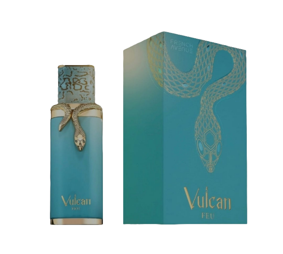 Vulcan Feu 100ml Eau de Parfum mango ginger lemon red fruits Jasmine cedar oud