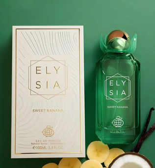 Elysia Sweet Banana 100ml Eau de Parfum Pear Banana Coconut Jasmine Vanilla Sandlewood