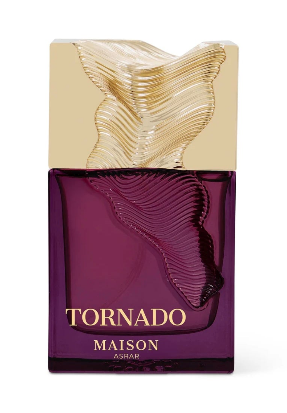 Tornado Maison Asrar 100ml Eau de Parfum Peach, Lychee, Davana, Saffron Cashmere, Incense, Osmanthus Tonka, Musk, Vanilla, Cedarwood