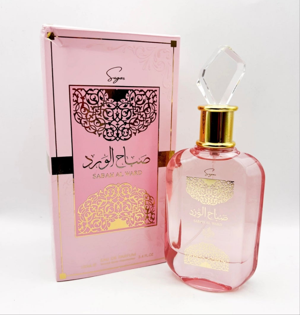 Sabah al Ward Sugar 100ml blqckcurrent blueberry strawberry raspberry cherry violet jasmine rose amber musk patchouli violet vanilla oakmoss