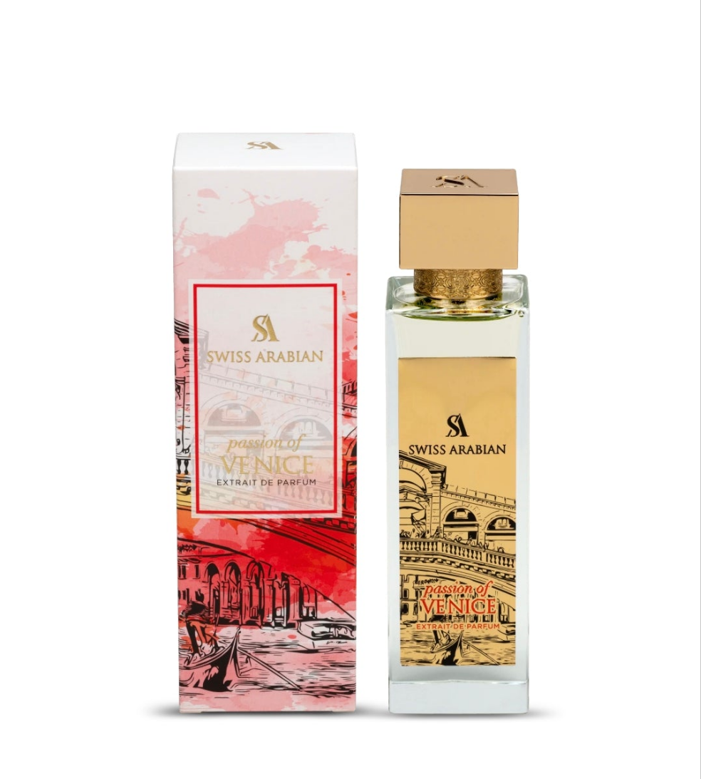 Passion of Venice 100ml Extrait de Parfum green leaves black pepper pink pepper Jasmine cedar patchouli musk amber sandlewood vanilla perfume