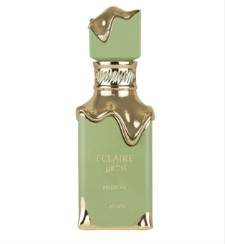 Eclaire Pistache by Lattafa 100ml Eau de Parfum pistachio cream Toasted Pistachio Whipped cream coconut cacao milk vanilla musk perfume
