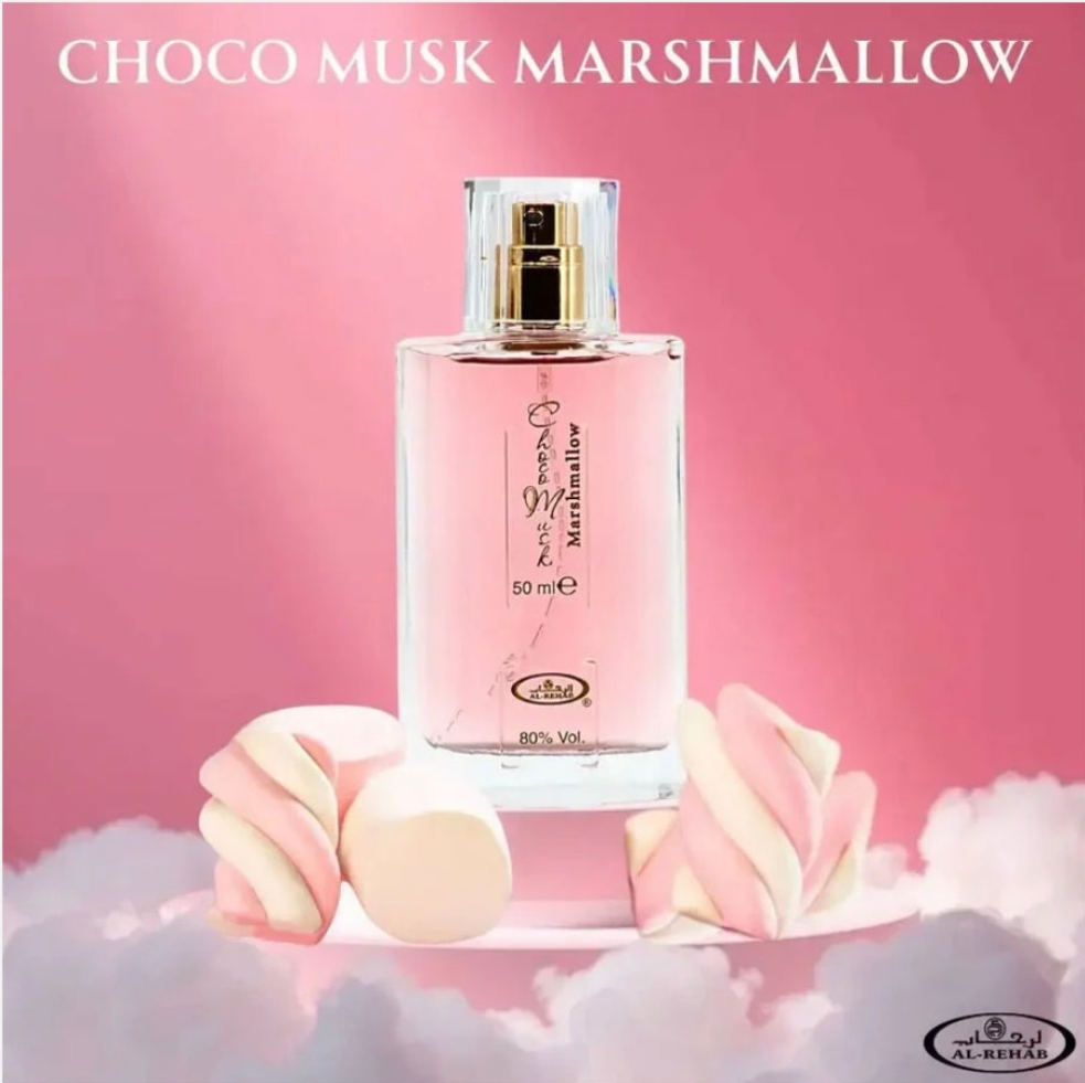 Choco Musk Marshmallow 50ml Eau de Parfum strawberry marshmallow vanilla cacao perfume