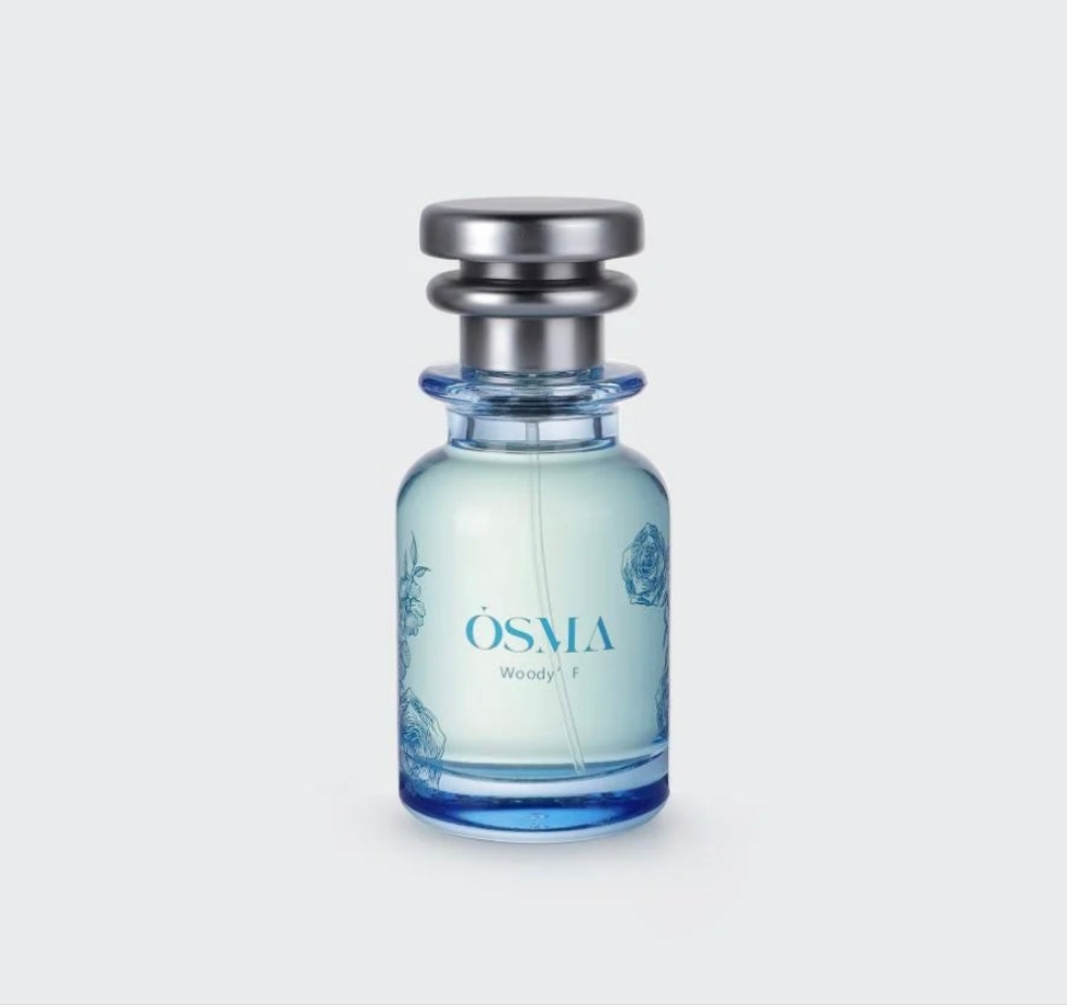 OSMA Woody F 75ml Eau de Parfum pineapple leather amber perfume