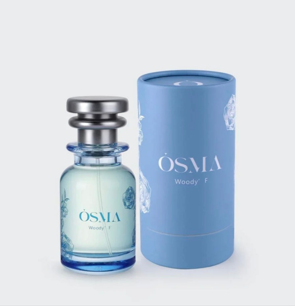 OSMA Woody F 75ml Eau de Parfum pineapple leather amber perfume