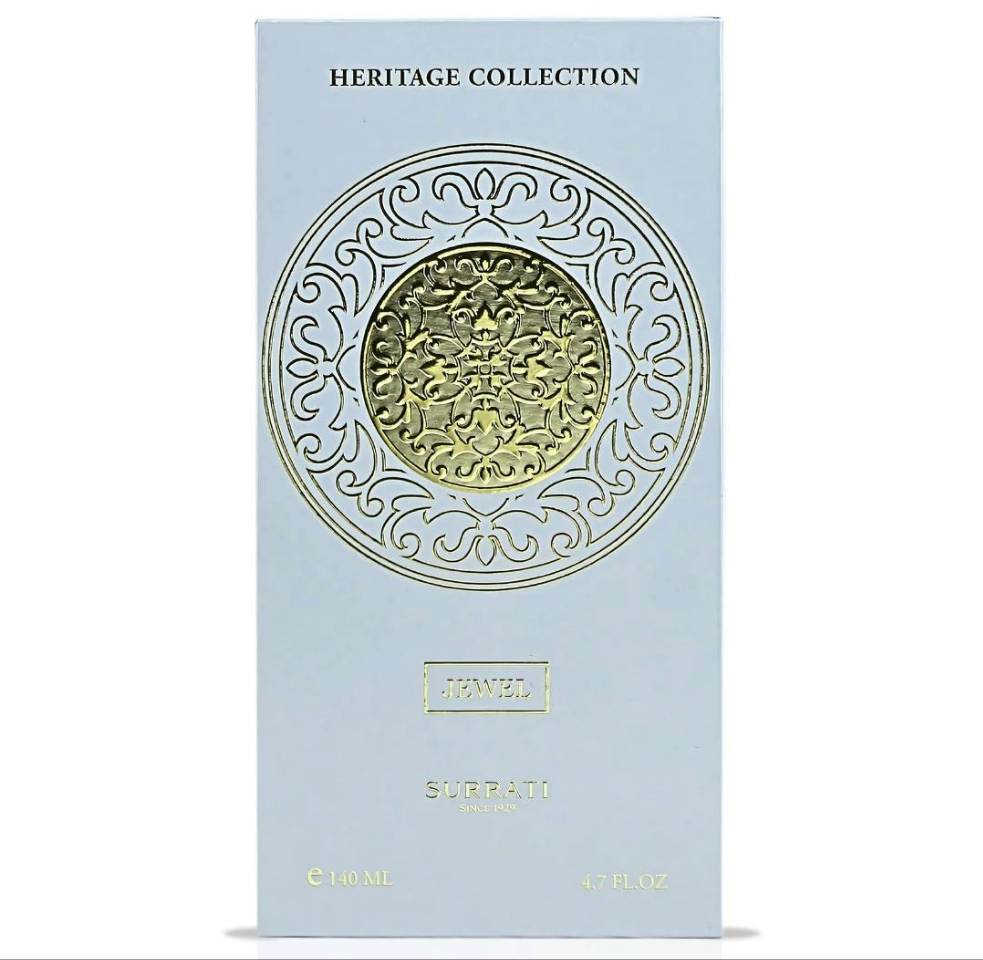 Jewel by Surrati 140ml Eau de Parfum citrus Lavender Jasmine orange blossom vanilla sandlewood amber