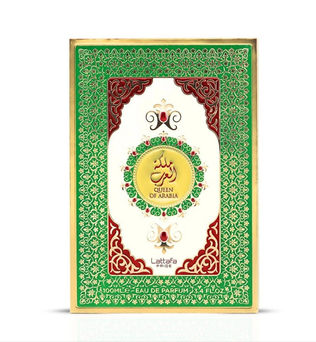Queen of Arabia by Lattafa Pride 100ml Eau de Parfum sweet floral warm coconut salt heliotrope sandlewood vanilla amber