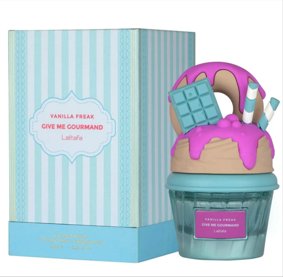 Vanilla Freak 75ml Eau de Parfum by Lattafa Give me Gourmand Collection