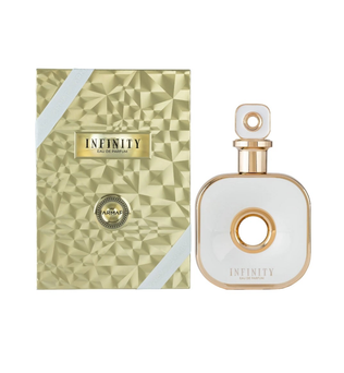Infinity Gold 105ml Eau de Parfum Pear Lavender Rose Ylang Ylang Jasmine Vanilla Musk Moss perfume