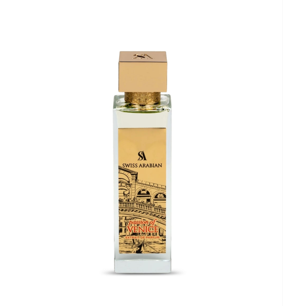 Passion of Venice 100ml Extrait de Parfum green leaves black pepper pink pepper Jasmine cedar patchouli musk amber sandlewood vanilla perfume