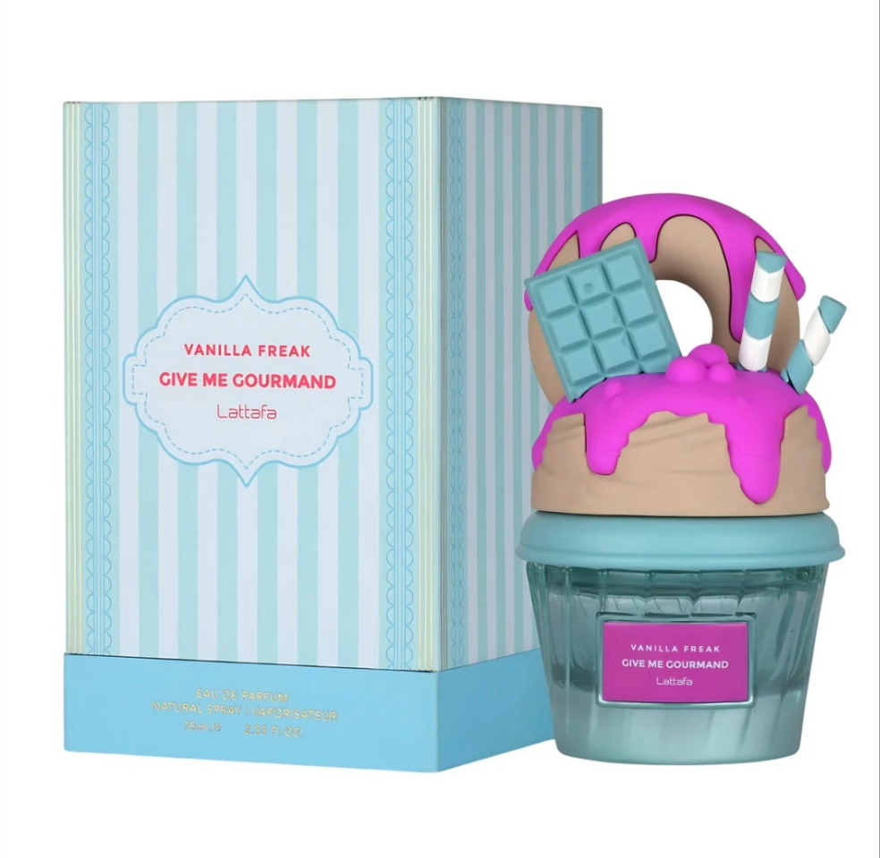 Vanilla Freak 75ml Eau de Parfum by Lattafa Give me Gourmand Collection