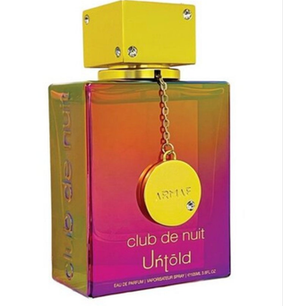 Club de Nuit Untold 105ml Eau de Parfum Saffron Jasmine Ambergris amberwood fir Resin cedar unisex perfume