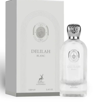 Delilah Blanc 100ml Eau de Parfum citrus white peach orange blossom Vetiver vanilla musk perfume