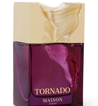 Tornado Maison Asrar 100ml Eau de Parfum Peach, Lychee, Davana, Saffron Cashmere, Incense, Osmanthus Tonka, Musk, Vanilla, Cedarwood