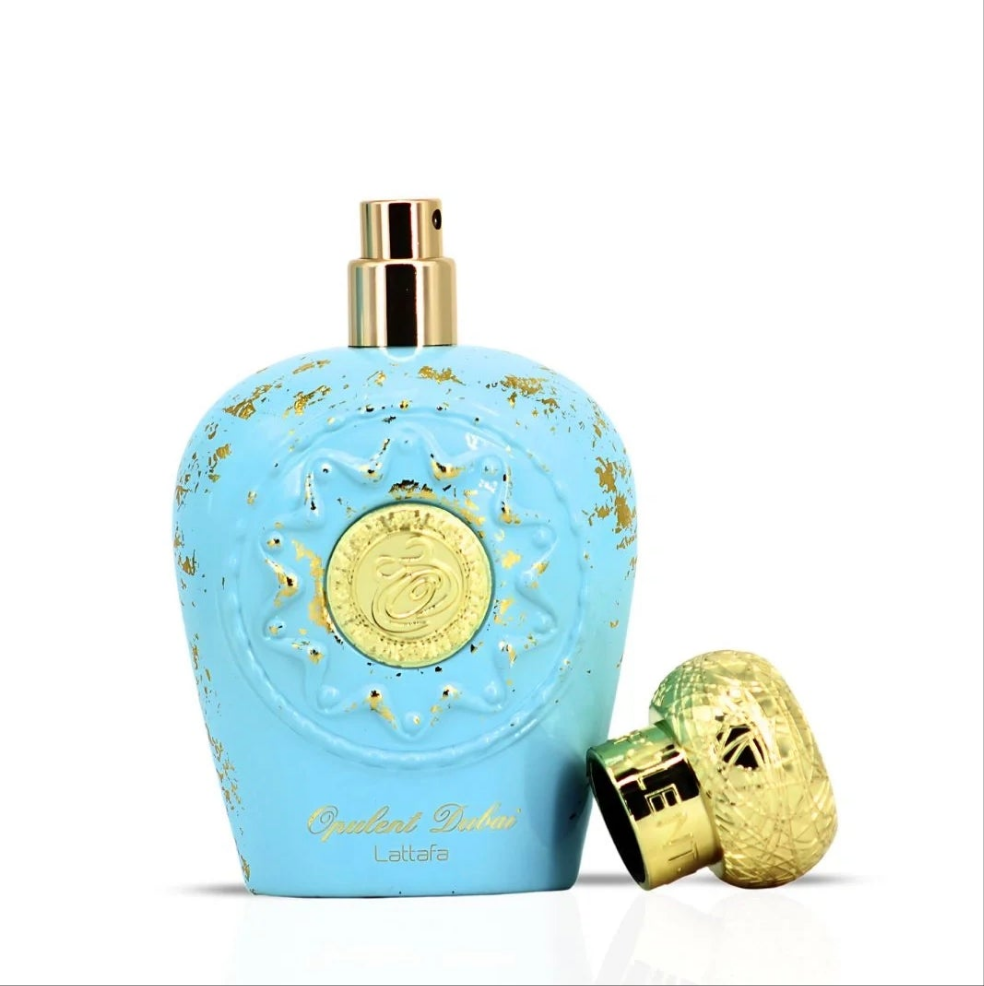 Opulent Dubai 100ml Eau de Parfum fruity citrus ginger mango jasmine violet cedarwood ambergris oakmoss benzoin