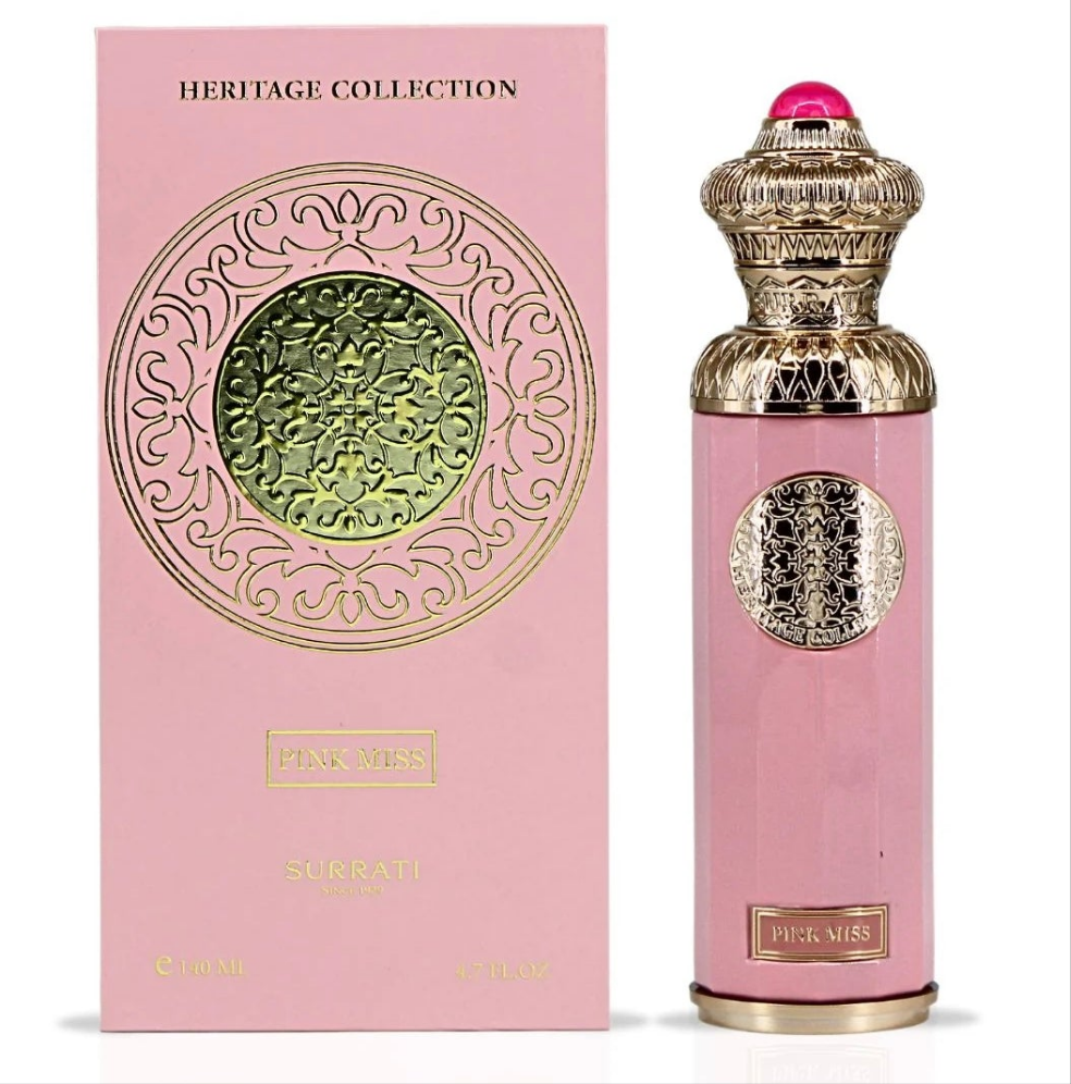 Pink Miss 140ml Eau de Parfum Bergamot blackcurrent strawberry rose Jasmine freesia vanilla musk cedarwood