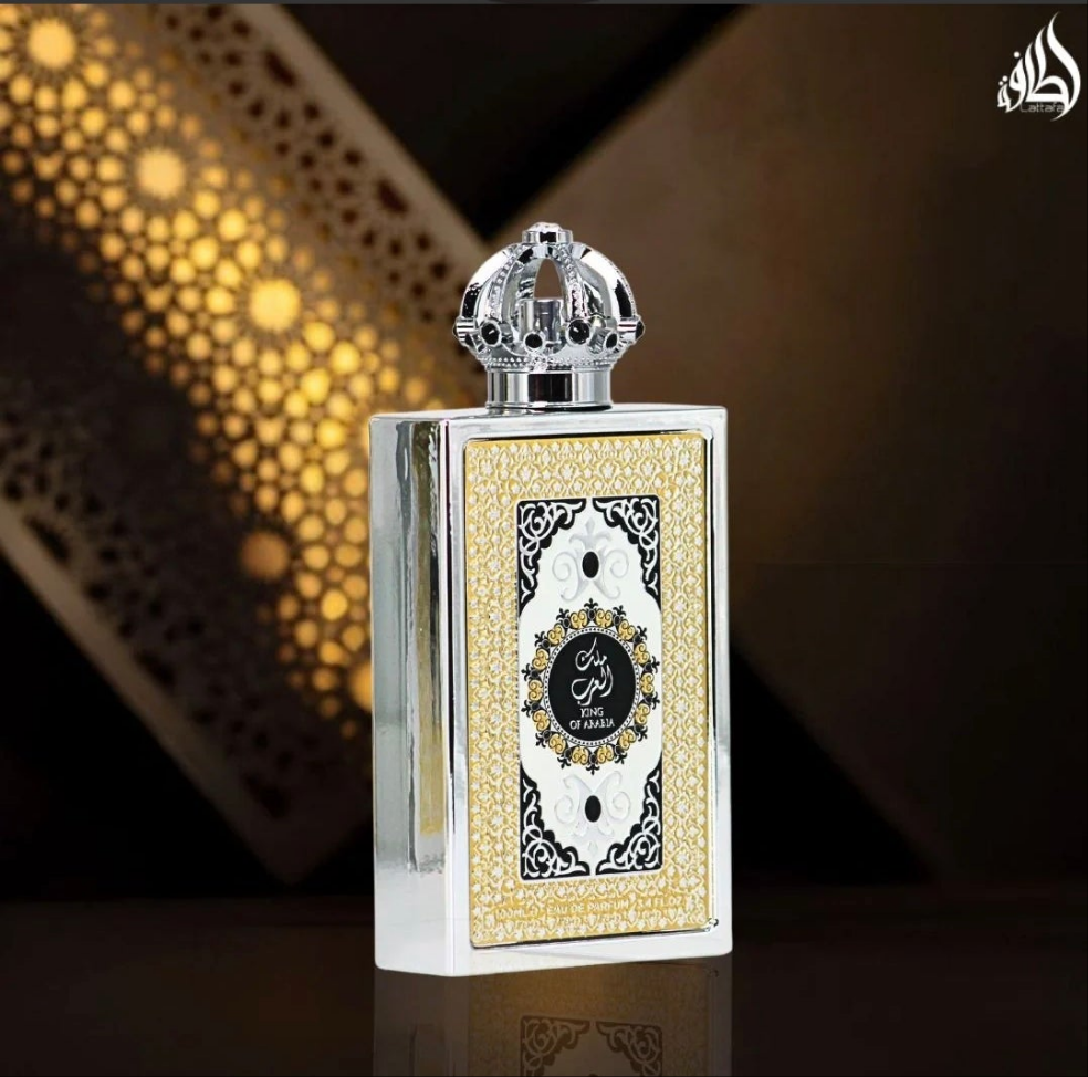 King of Arabia 100ml Eau de Parfum animalistic warm spicy oud Indian oud Thai oud Cambodian oud musk saffron ambergris amber cloves leather