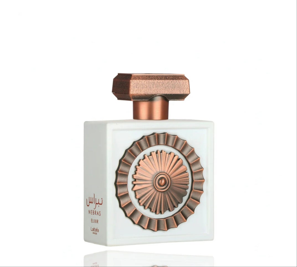 Nebras Elixir 100ml Eau de Parfum gourmand candy milk creme heliotrope sugarcane musk ambroxan vanilla perfume