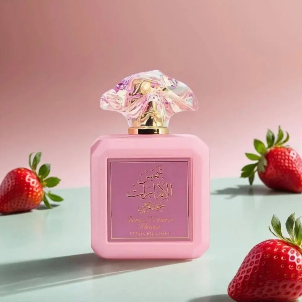 Pink Blush 100ml Eau de Parfum raspberry Nectarine Apple Marshmallow Strawberry Coconut orange blossom Sugar Whipped cream vanilla