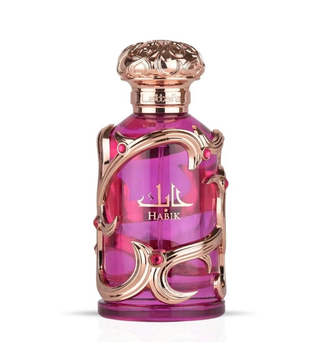 Habik for her by Lattafa 100ml Eau de Parfum white floral fresh citrus Pear jasmine lily freesia musk amber oakmoss
