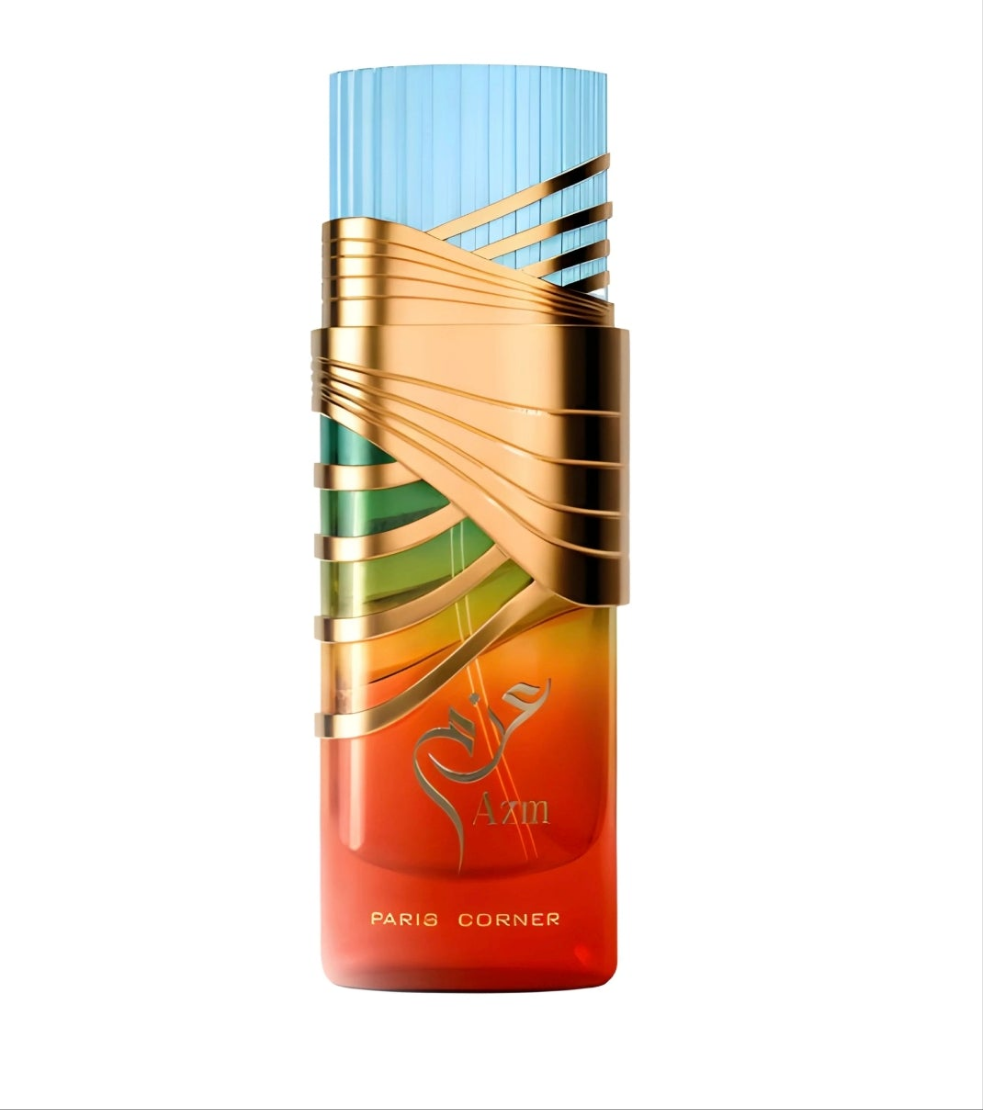 AZM 100ml Eau de parfum peach Pear mandarin rum jasmine tuberose vanilla sandlewood musk