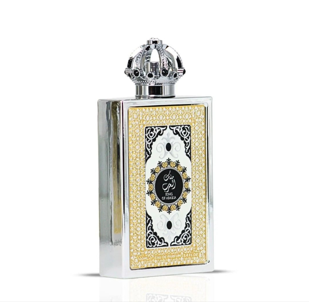 King of Arabia 100ml Eau de Parfum animalistic warm spicy oud Indian oud Thai oud Cambodian oud musk saffron ambergris amber cloves leather